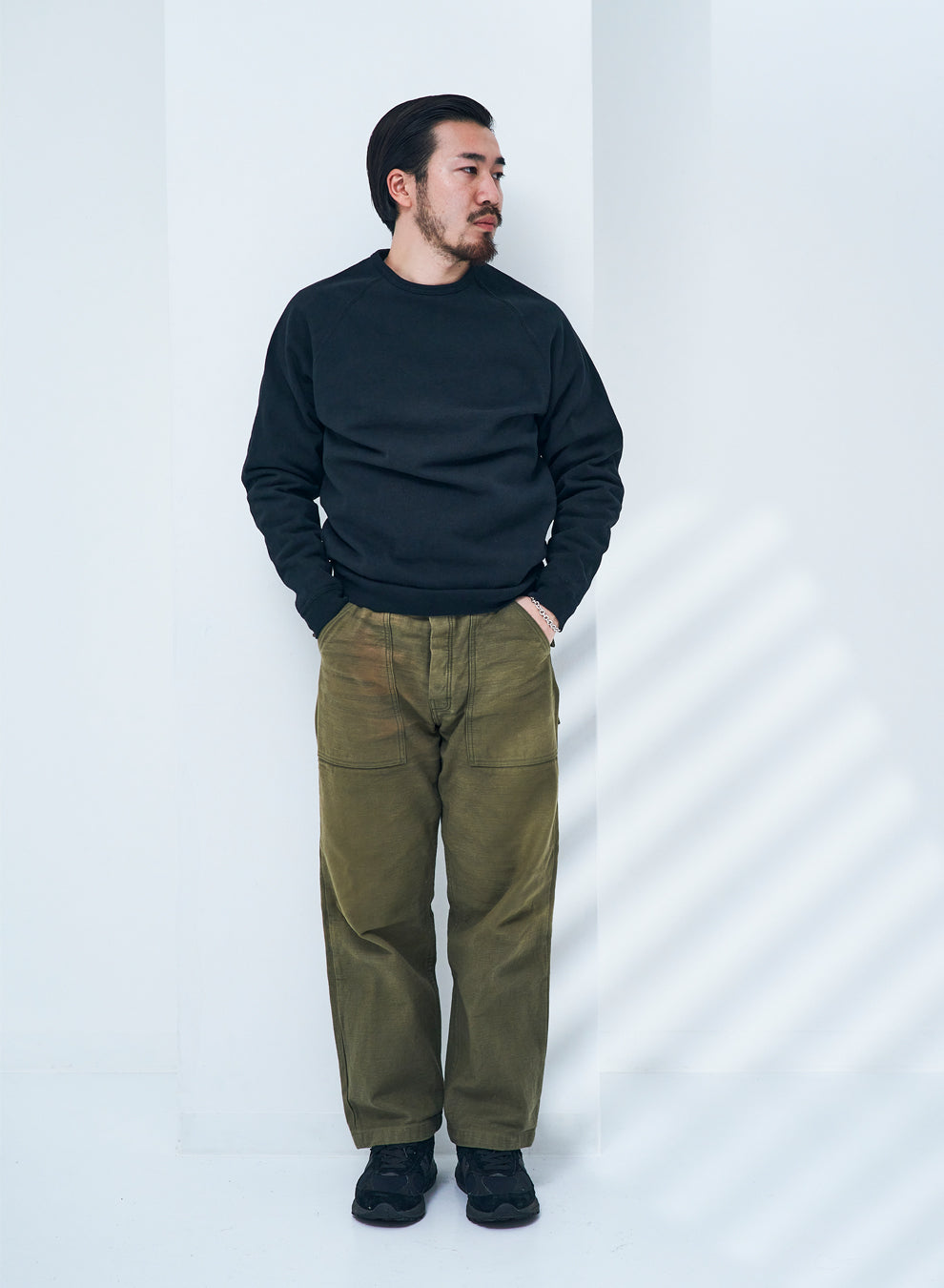 SWS-TW01 10/2 Extra heavy L/S T-shirt