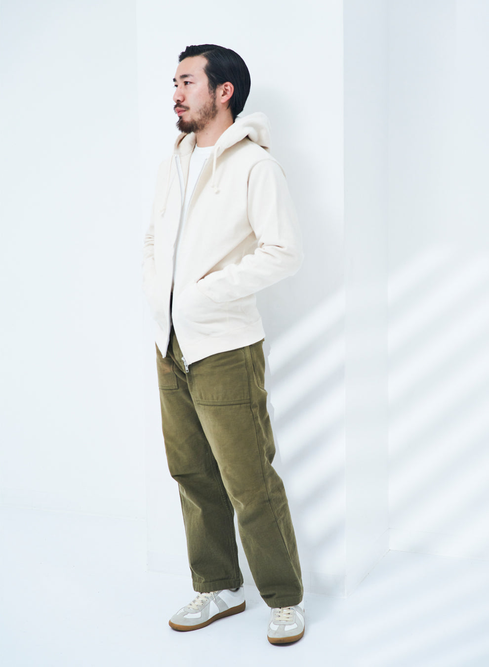 SWS-TW02 10/2 Extra heavy L/S Hoody