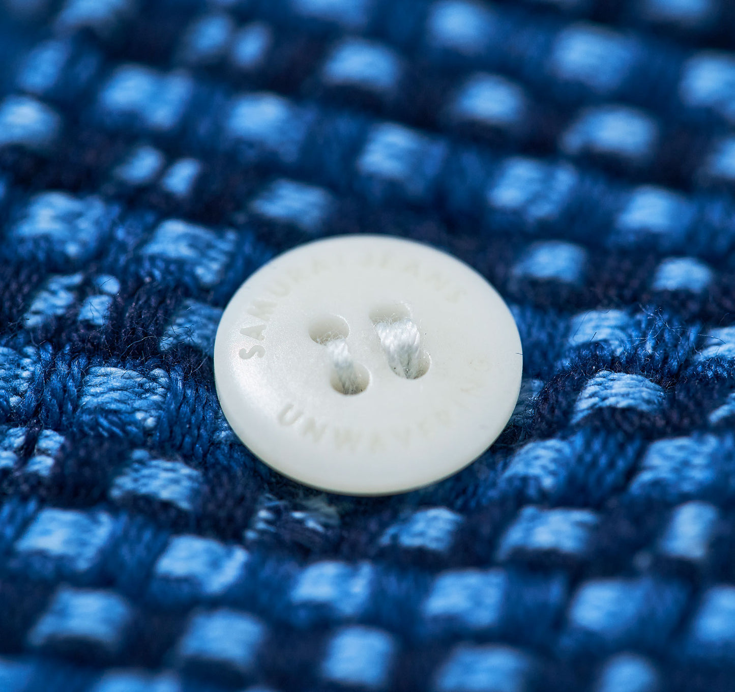 SSS24-01 AIZOME THICK OXFORD WORK SHIRT