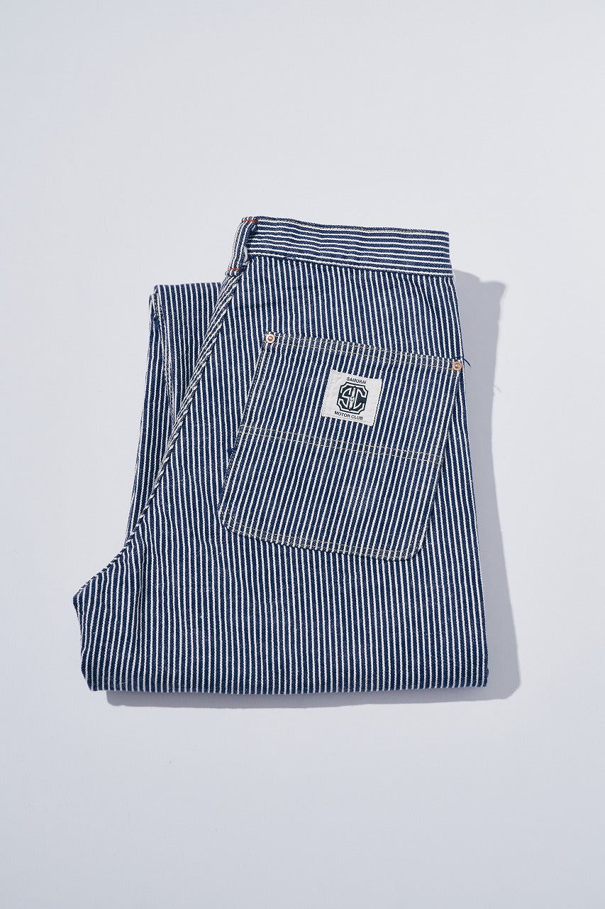 SM810DX-HC (17ozヒッコリーデニムワークパンツ) – SAMURAI JEANS
