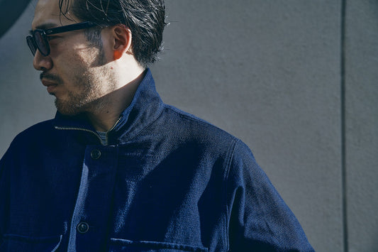 INDIGOxBLACK SPOTTED