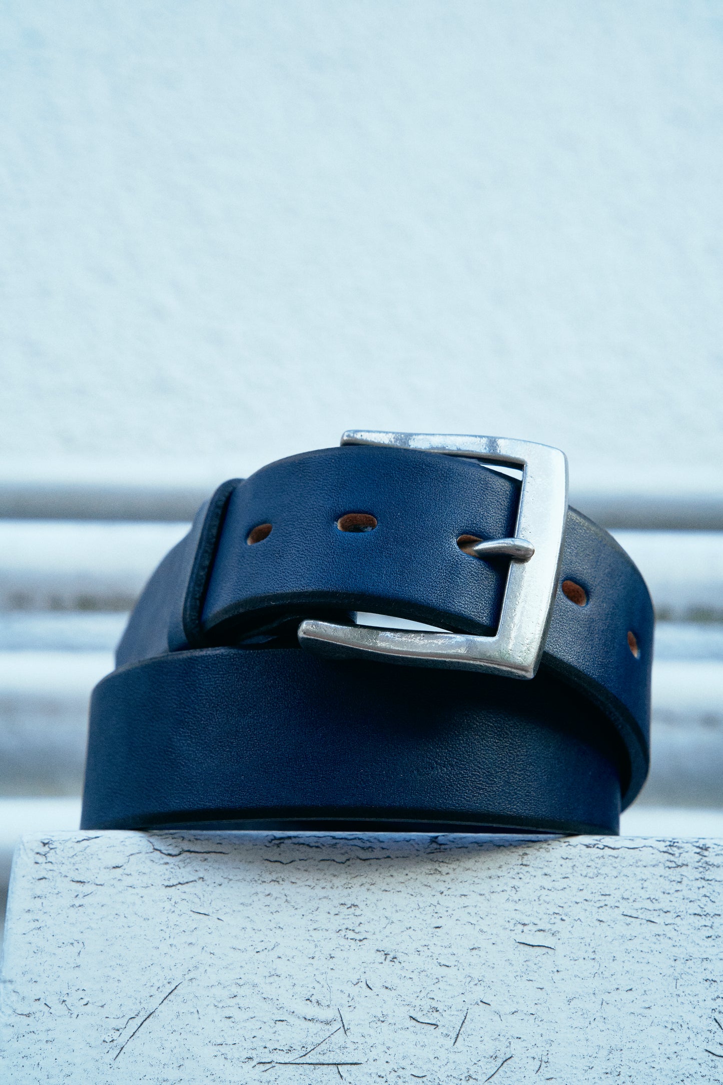 A301-AI Indigo-dyed Belt