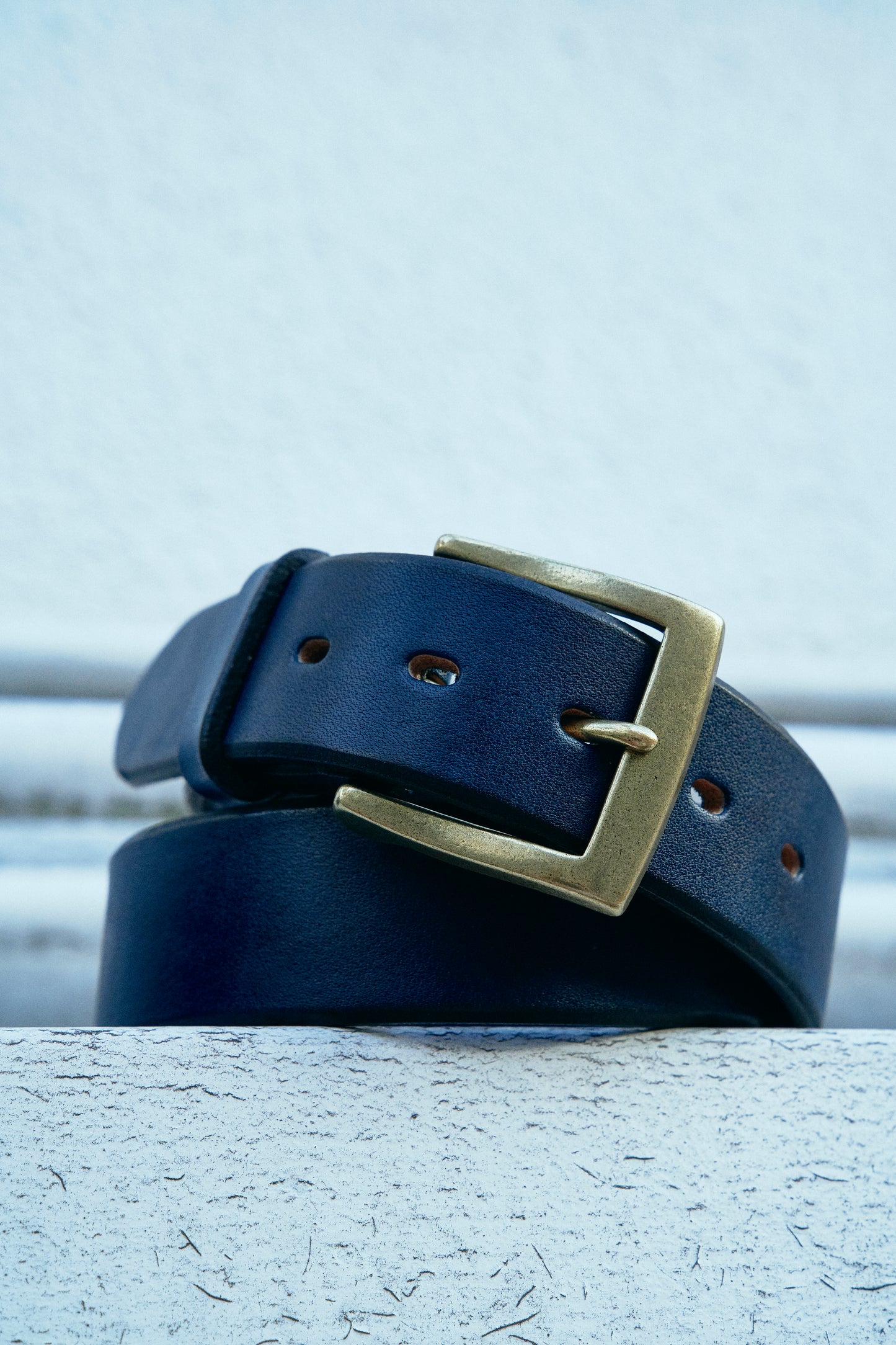 A301-AI Indigo-dyed Belt