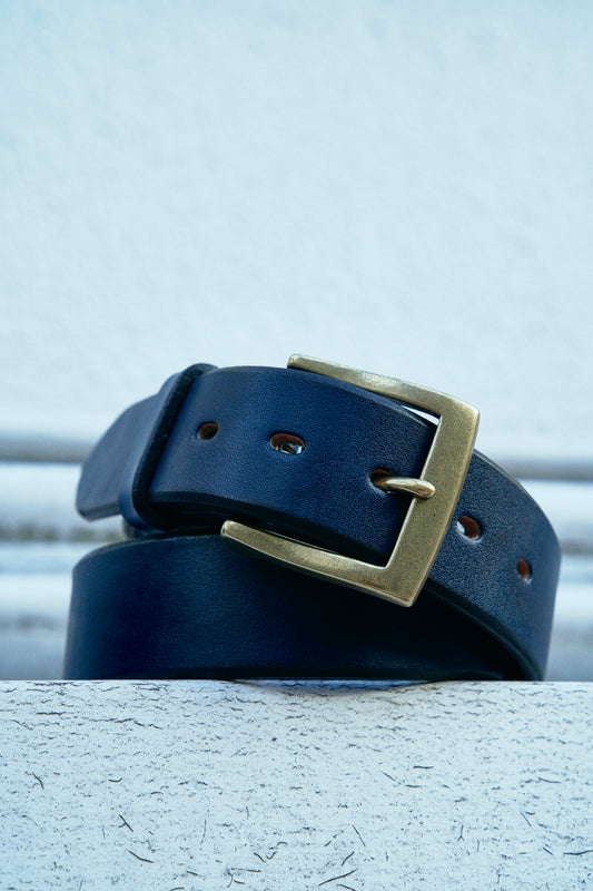 A301-AI Indigo-dyed Belt