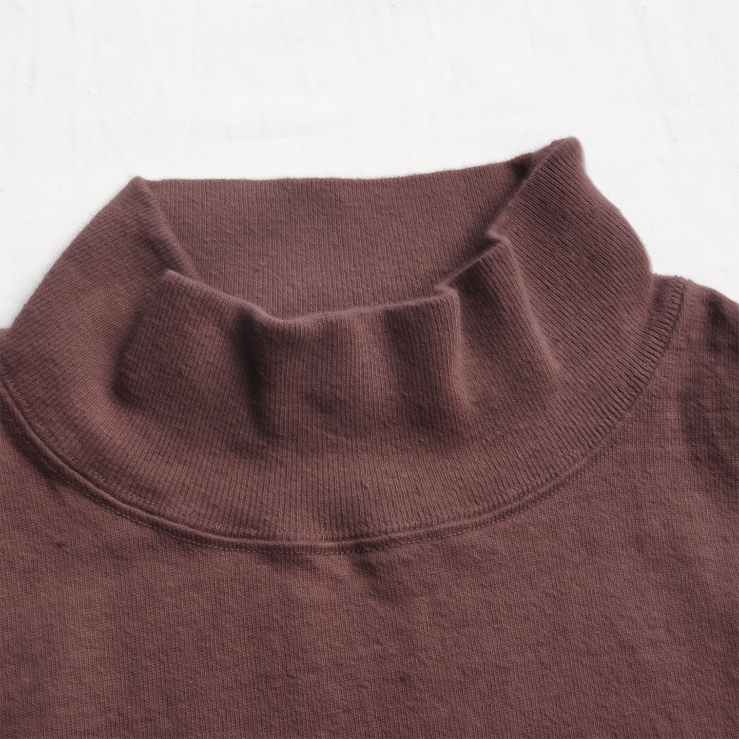 SJSLT-SC02 (Japanese Cotton Made Mock Neck Tee) – SAMURAI JEANS