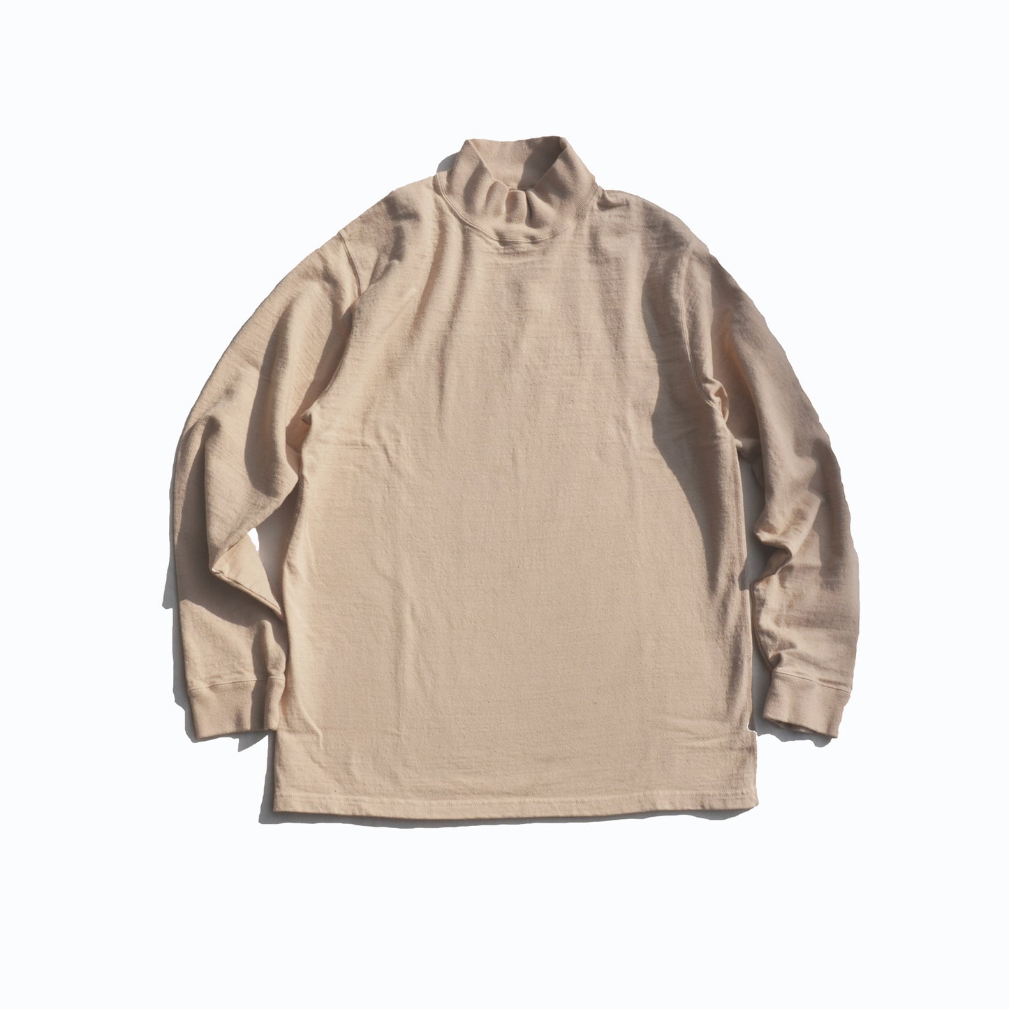 SJSLT-SC02 Japanese Cotton Made Mock Neck Tee