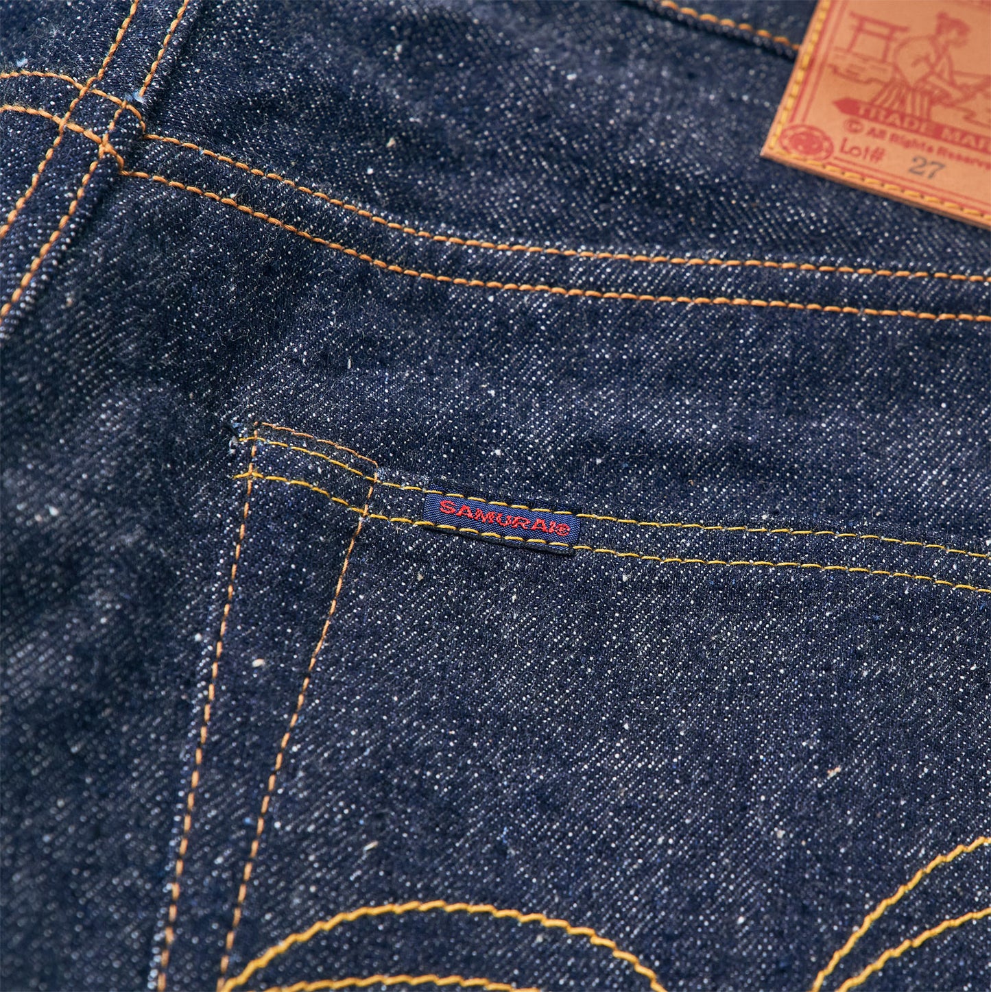 15oz INDIGO DENIM / 15oz SELVEDGE CHINO CLOTH SHORTS MID-HIGH RISE