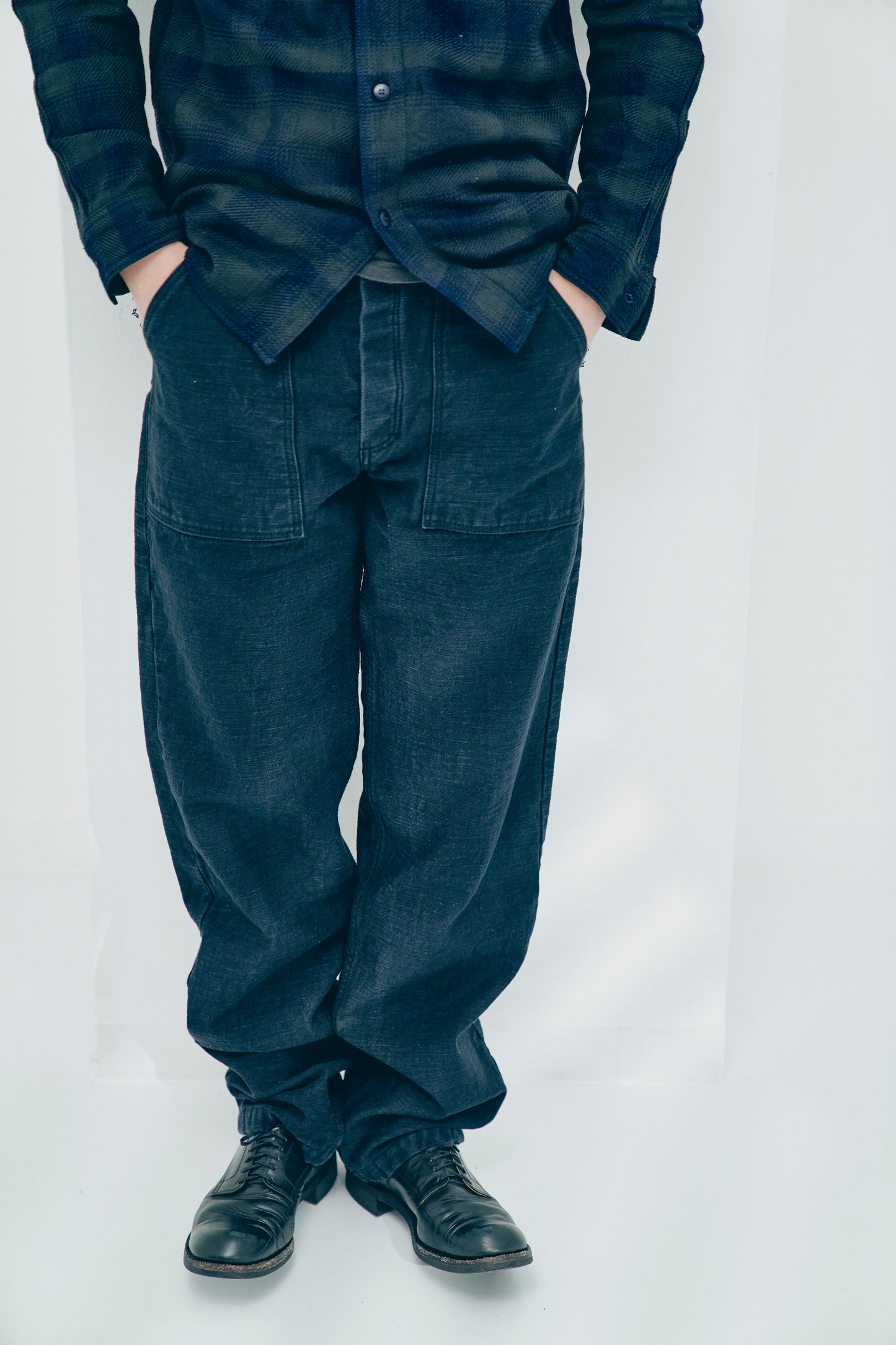 SJ52BK 15oz Black Baker pants