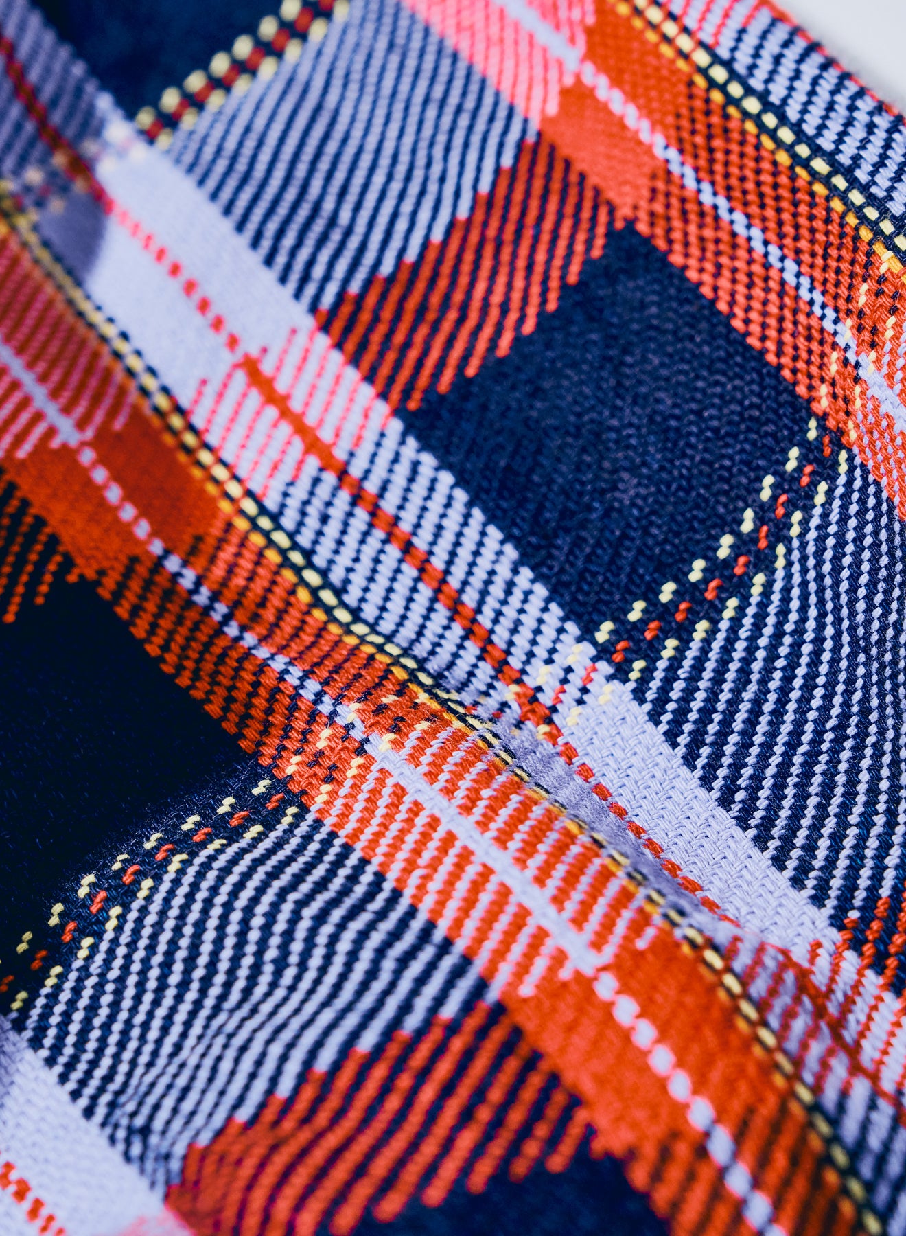 SIN25-01 Rope Dyed Indigo Flannel Shirt