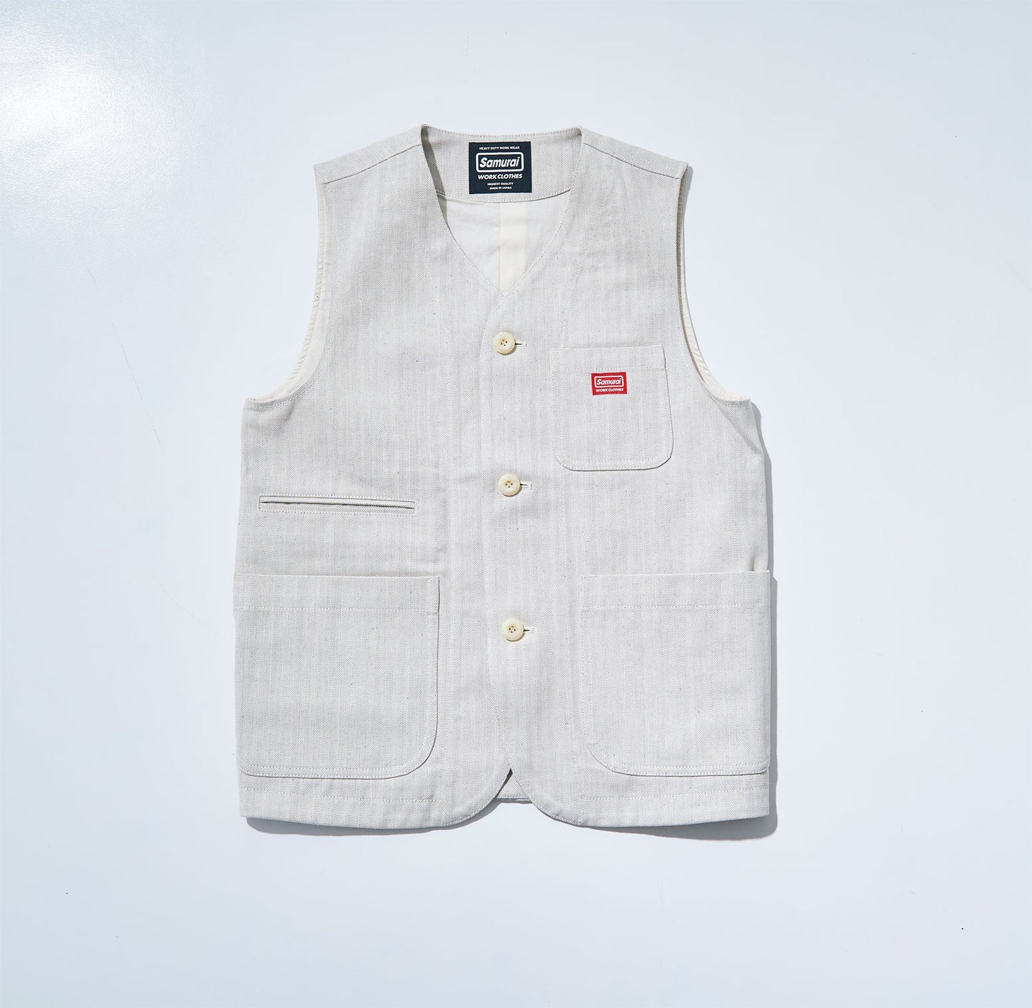SWCVT24-HB HERRINGBONE VEST
