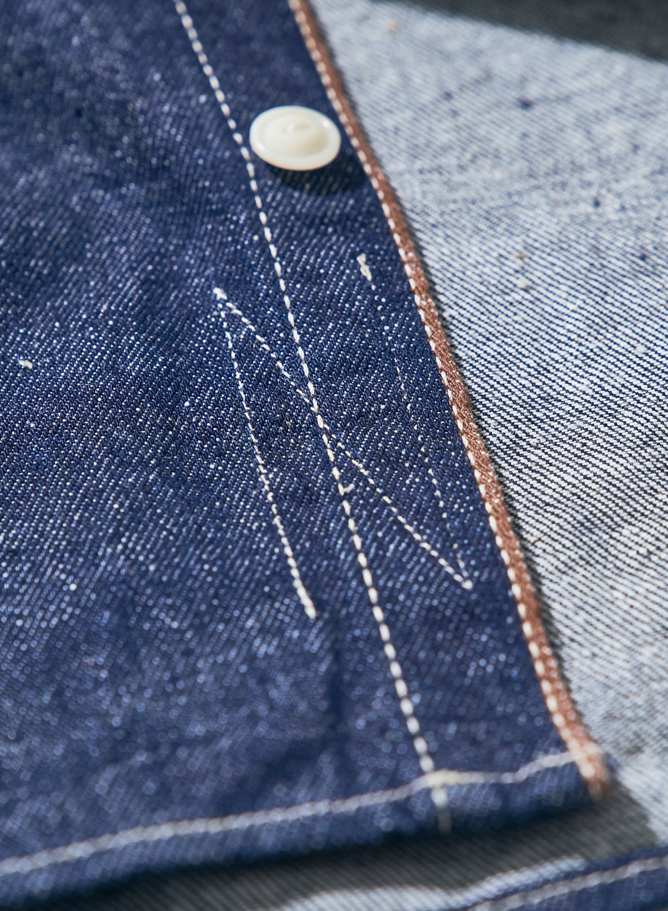 SJWS-SC01 (Samurai Cotton Indigo Denim Shirt)