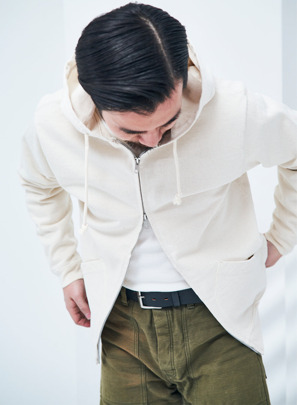 SWS-TW02 10/2 Extra heavy L/S Hoody