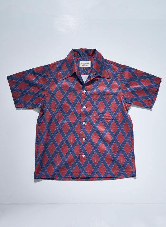 HSA25-01 "NARAHIRA" SNAKE PATTERN SHIRT