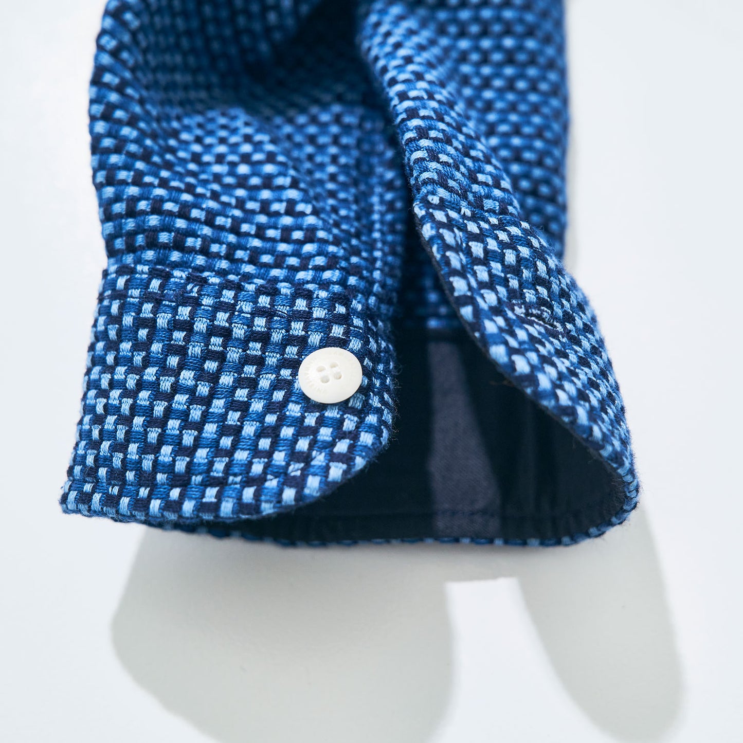 SSS24-01  AIZOME THICK OXFORD WORK SHIRT