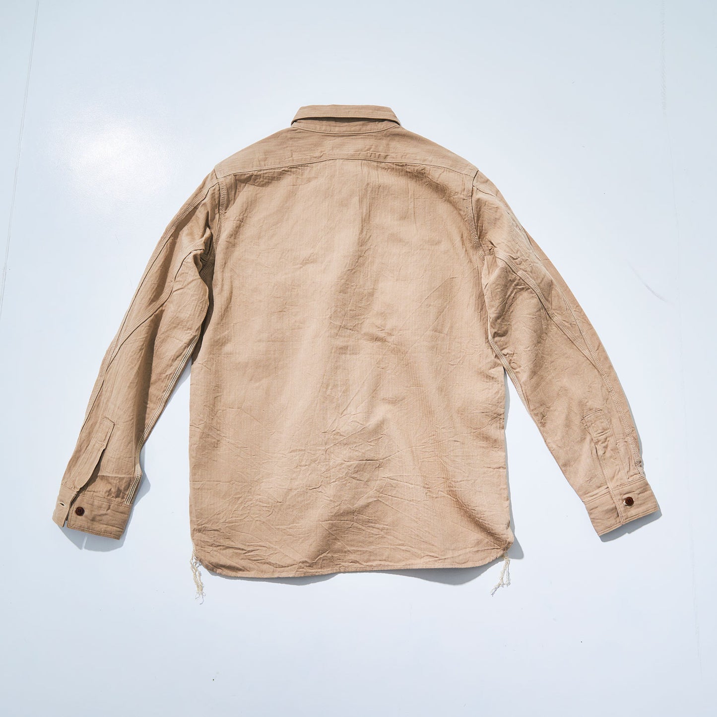 SJCBS24-HB  SELVEDGE HERRINGBONE SHIRT