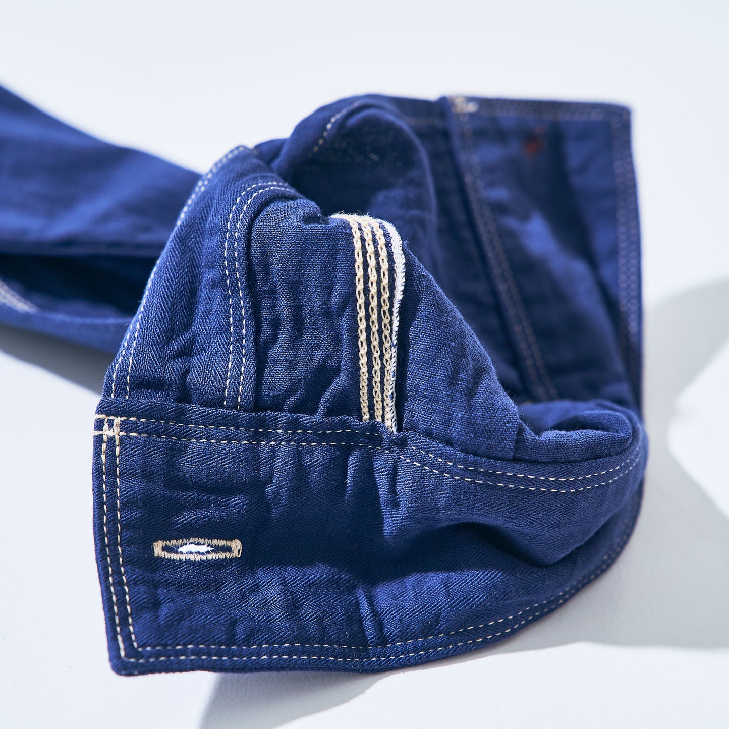 SJCBS24-HB  SELVEDGE HERRINGBONE SHIRT