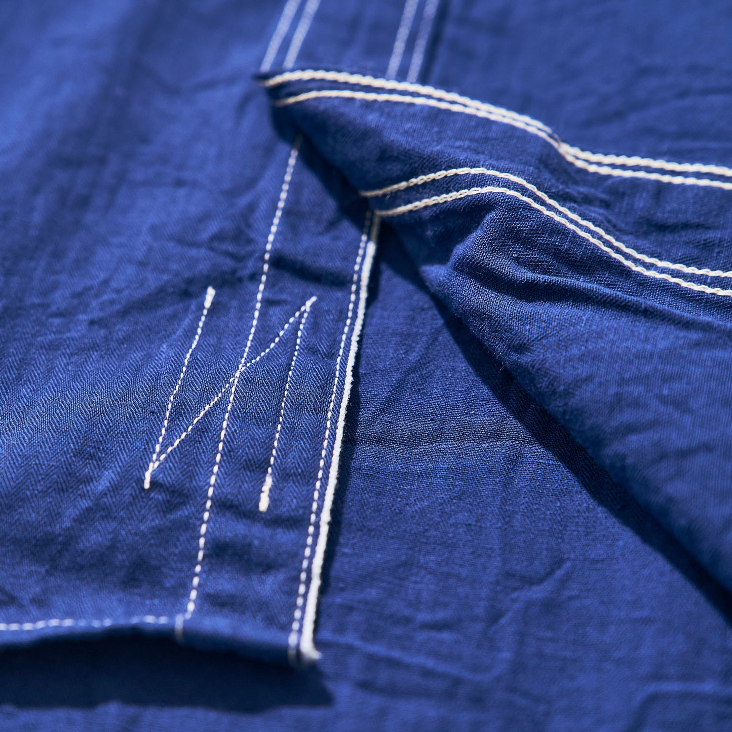 SJCBS24-HB  SELVEDGE HERRINGBONE SHIRT