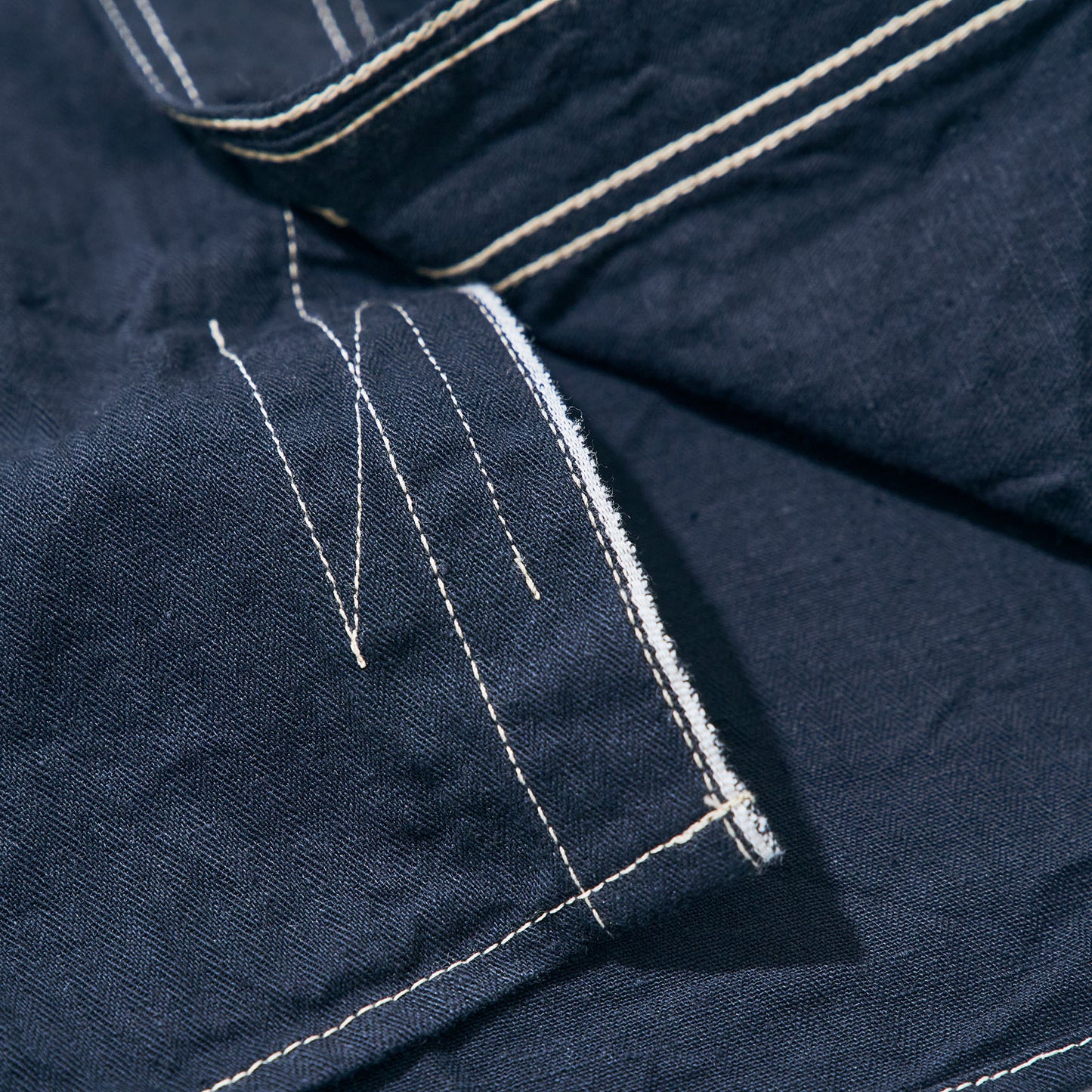 SJCBS24-HB  SELVEDGE HERRINGBONE SHIRT