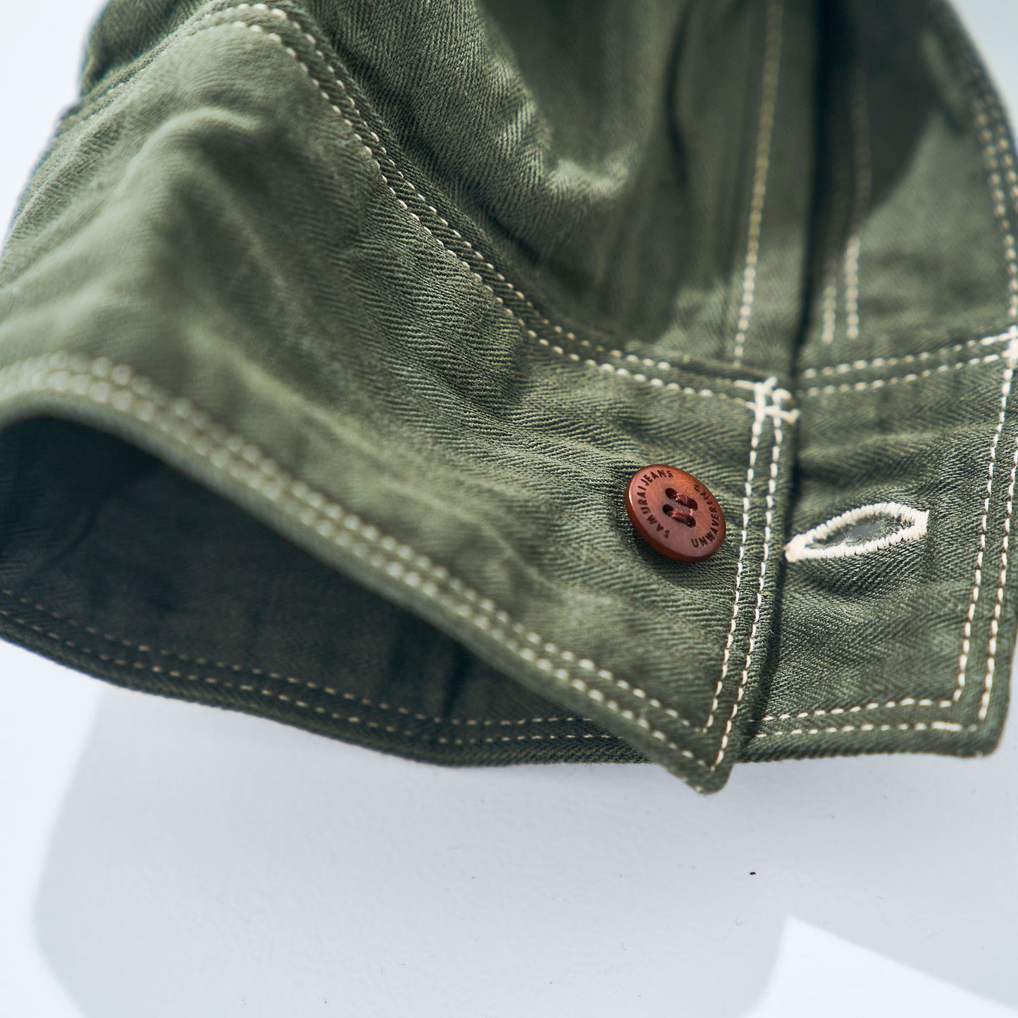 SJCBS24-HB  SELVEDGE HERRINGBONE SHIRT