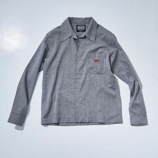 SWCWS24  ORGANIC COTTON CHAMBRAY LONG SLEEVE SHIRT