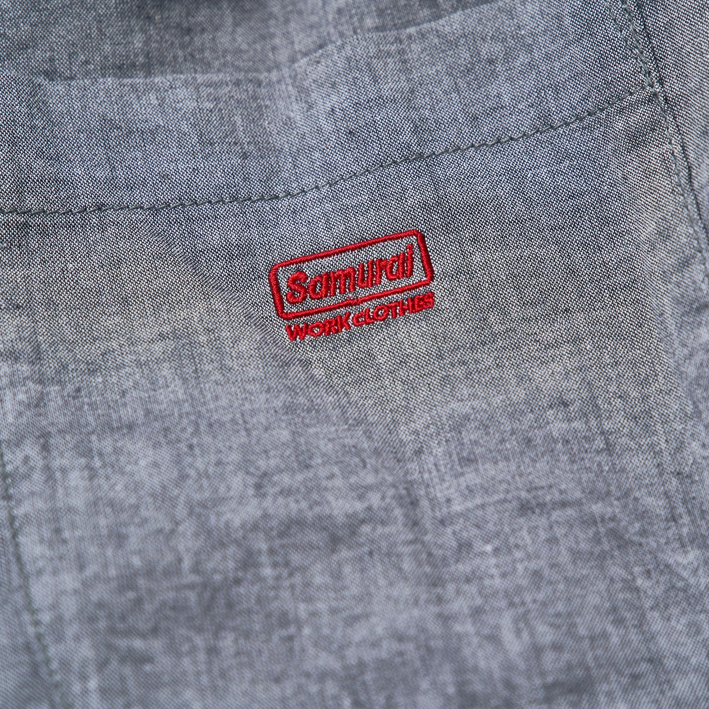 SWCWS24  オーガニックコットンシャンブレーシャツ