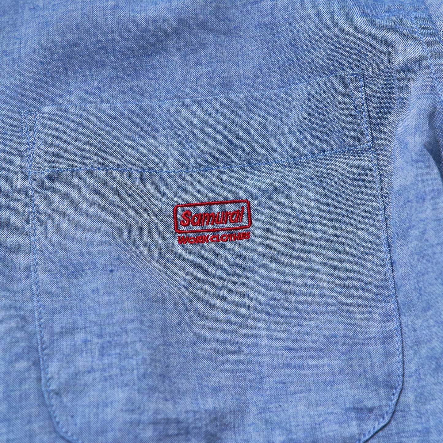 SWCWS24  オーガニックコットンシャンブレーシャツ