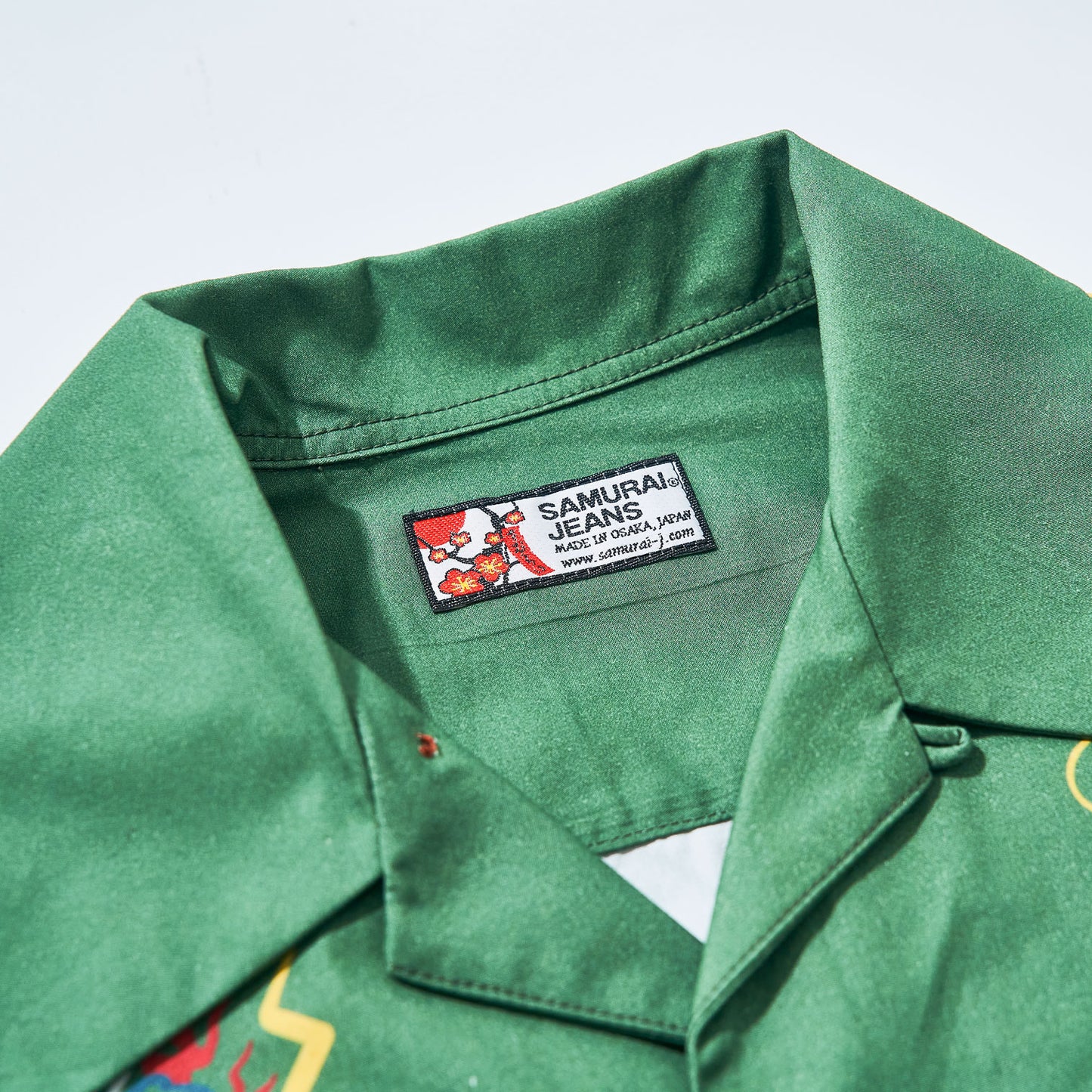 SSA24-01 DRAGON MOTIF HAWAIIAN SHIRT