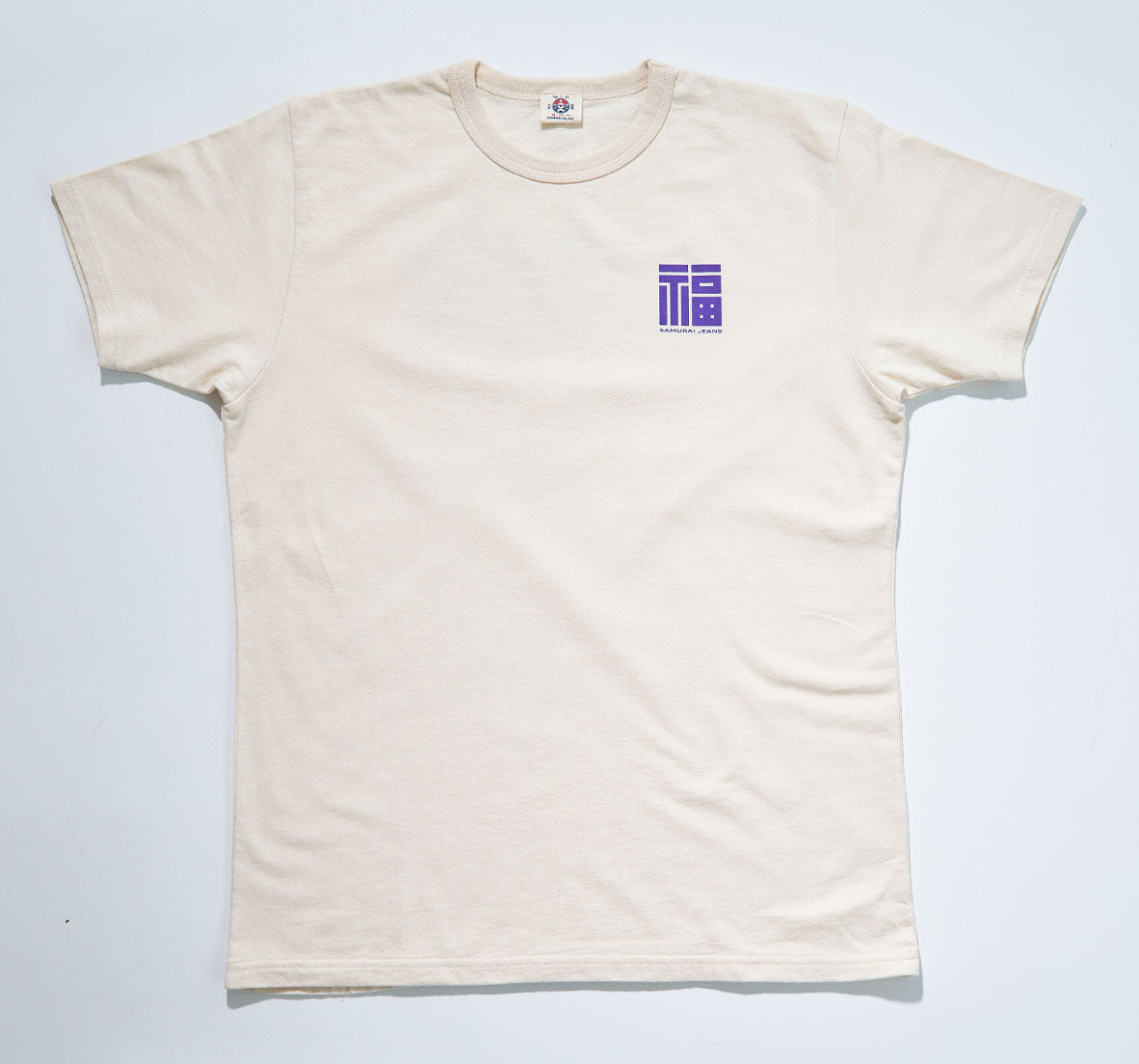 SJST25-105 Aged Cotton Inlay Loopwheel T-Shirt "Seven Gods"