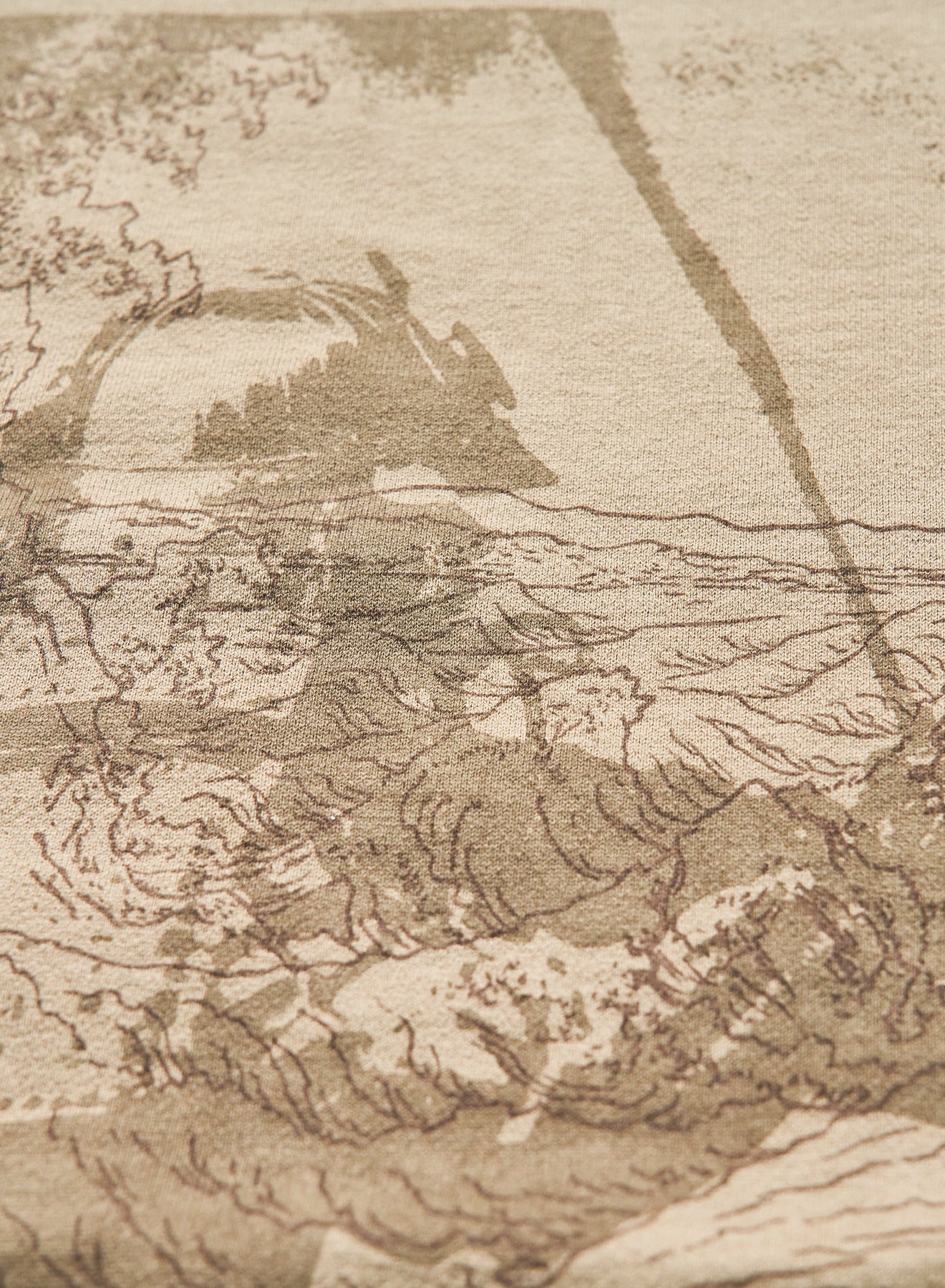 SJST25-106 Aged Cotton Inlay Loopwheel T-Shirt "RASEN"