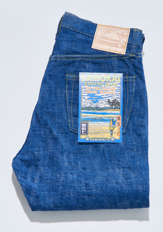 S211XX17oz-SLB "MURAKUMO" 17oz SLUB RELAX TAPERD JEANS