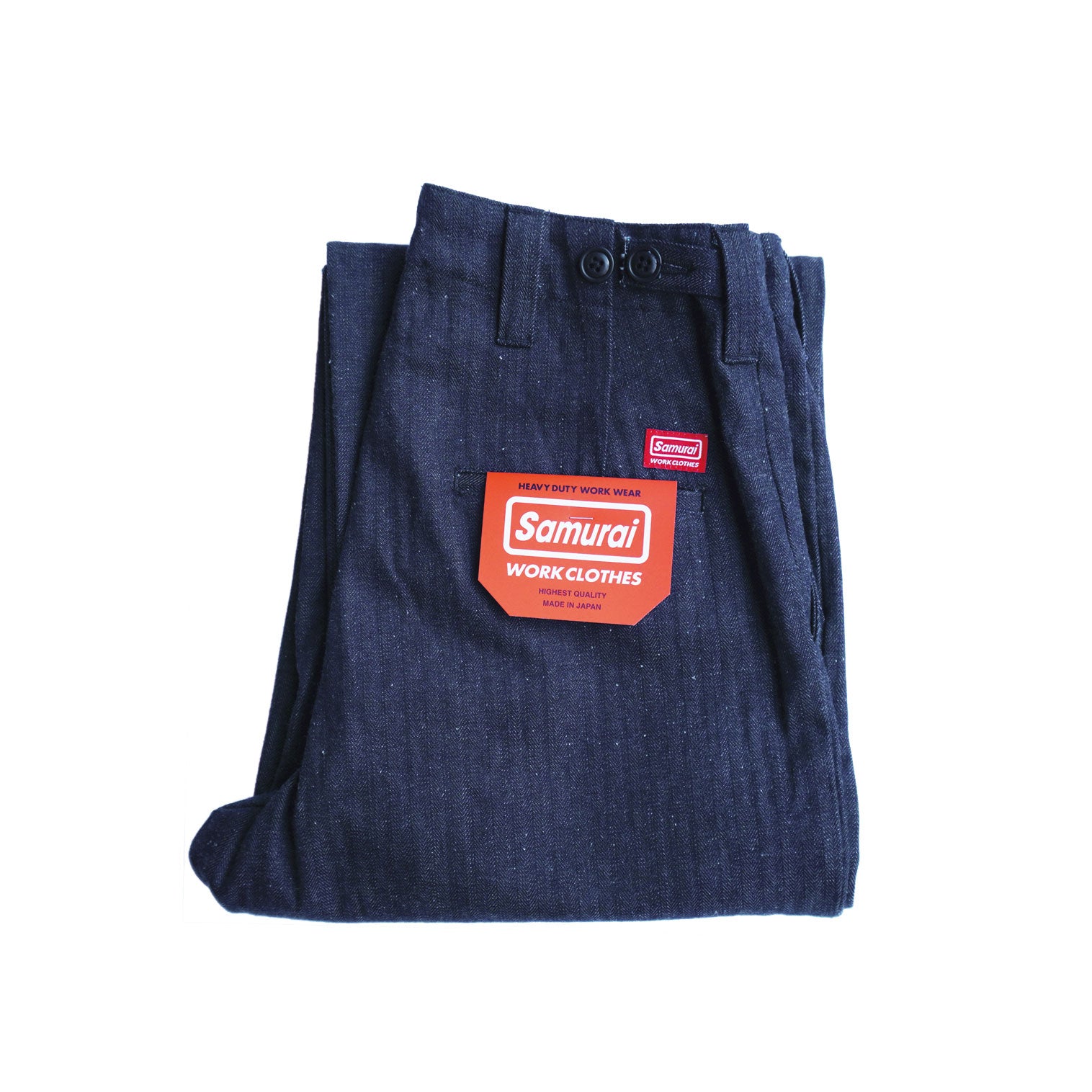 SWC600C-HBII 13oz へリンボン ワイドトラウザーズ – SAMURAI JEANS