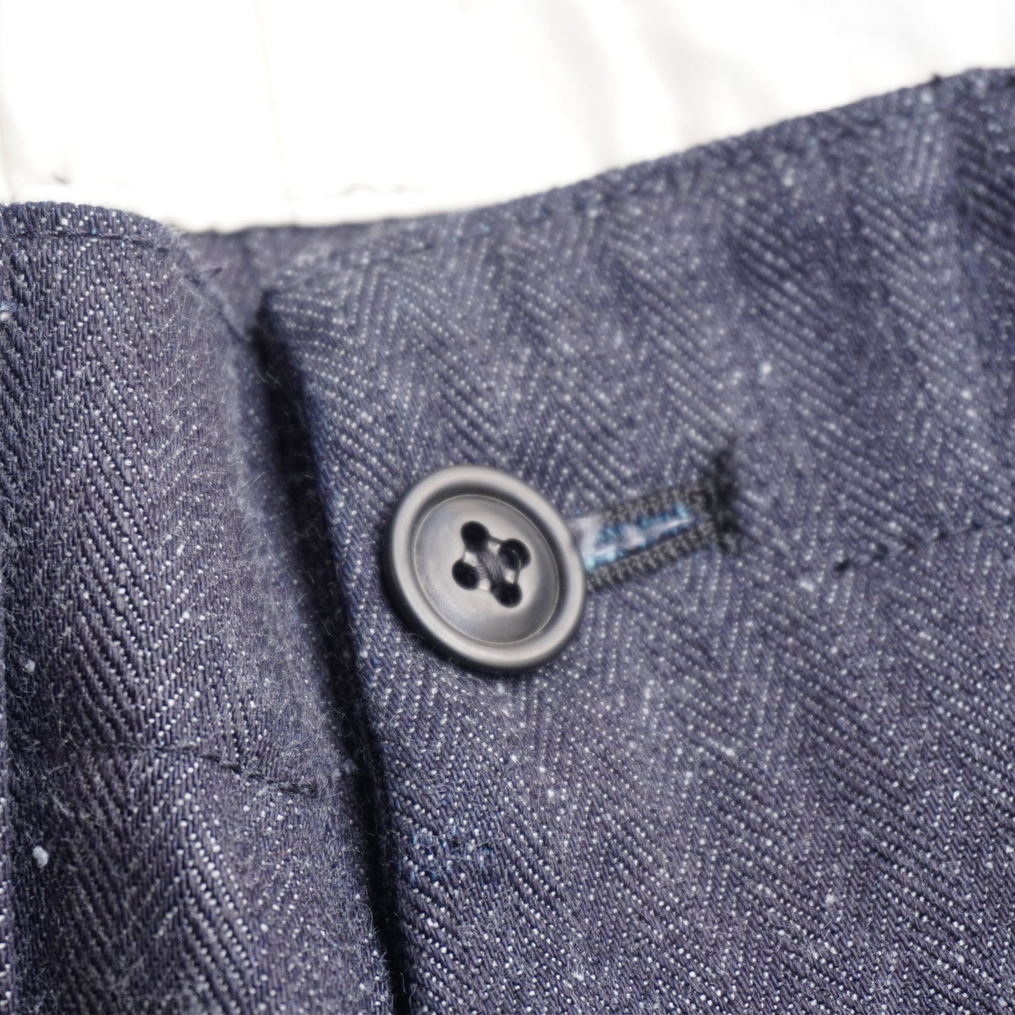 SWC600C-HBII　13oz へリンボン　ワイドトラウザーズ