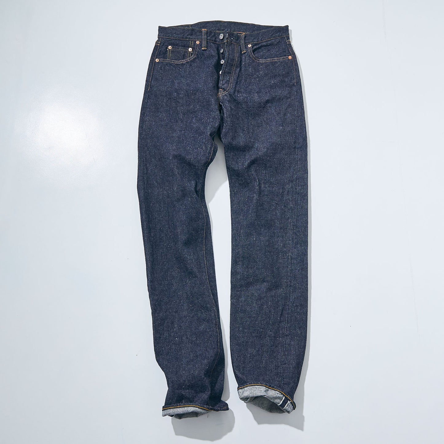 S0710XX 15oz SLIM STRAIGHT JEANS MID RISE