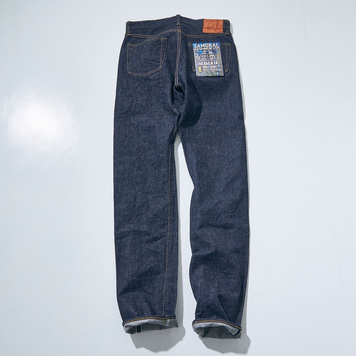S0710XX 15oz SLIM STRAIGHT JEANS MID RISE
