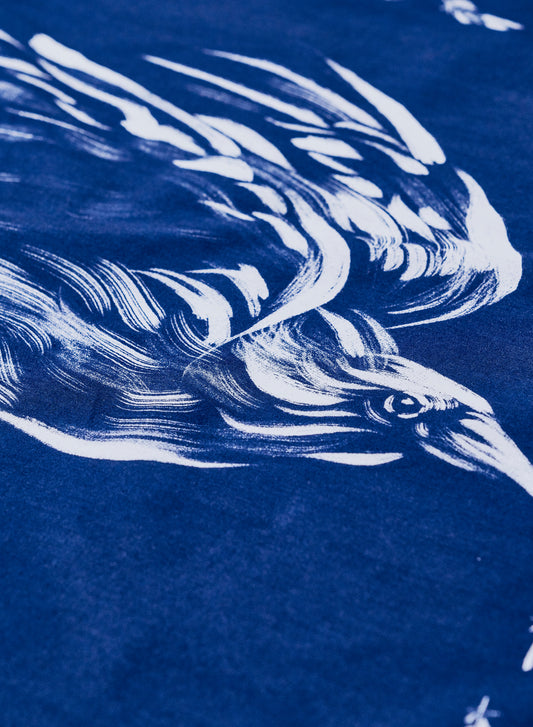 SJ-BANDANA-02 八咫烏柄バンダナ