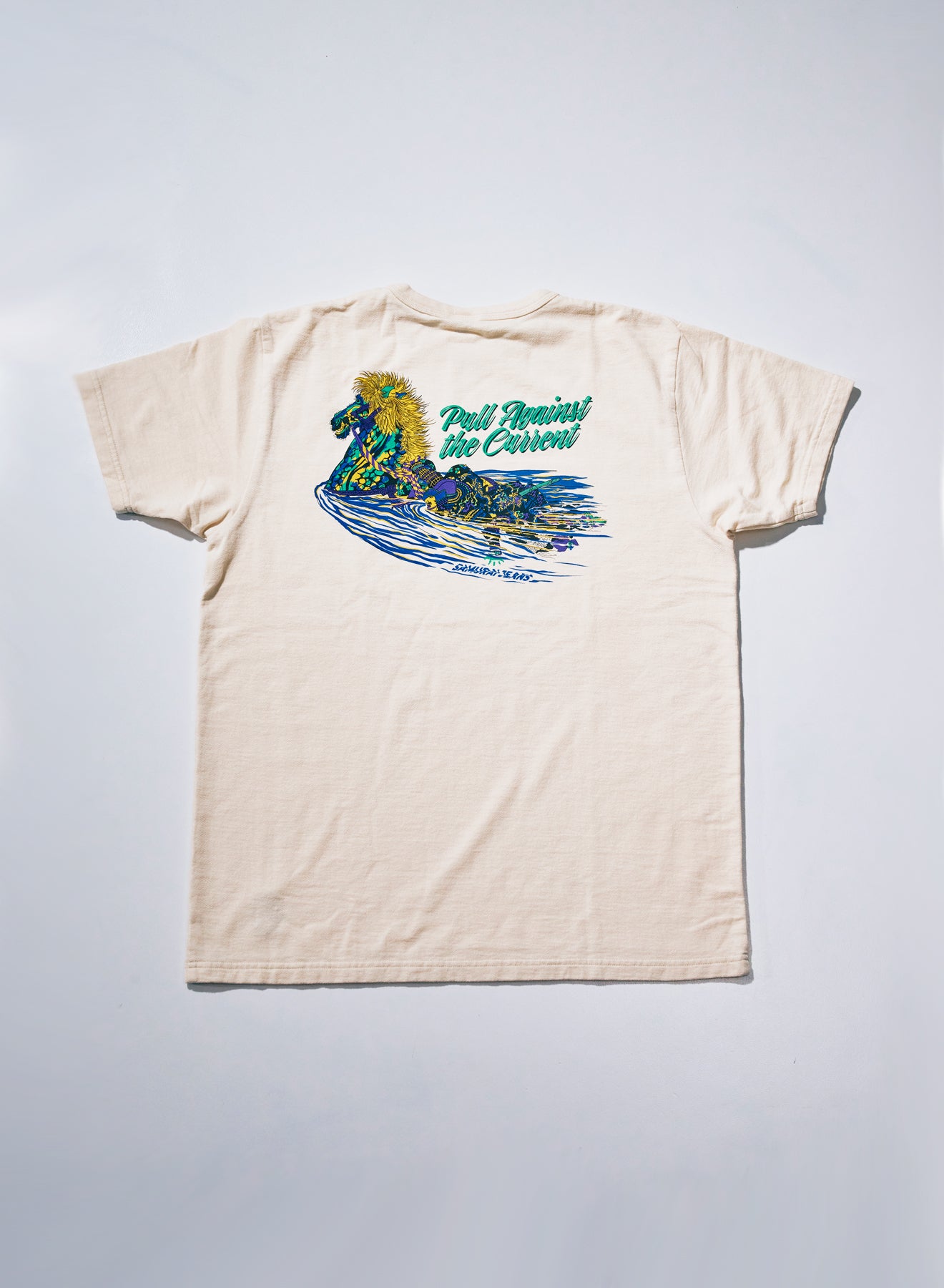 SJST26-106 (Aged Cotton Inlay Loopwheel T-Shirt)