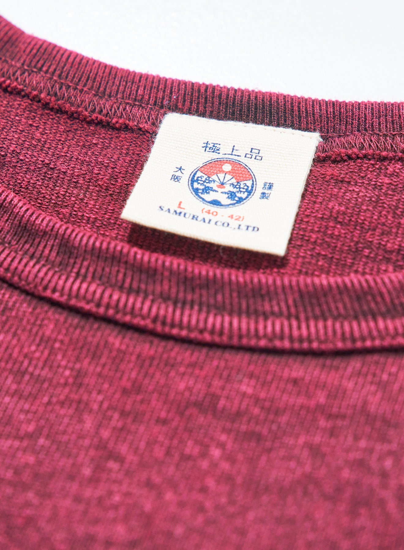 SJST-TW01 (10/2 Extra Heavy Weight Tee) – SAMURAI JEANS ONLINE STORE
