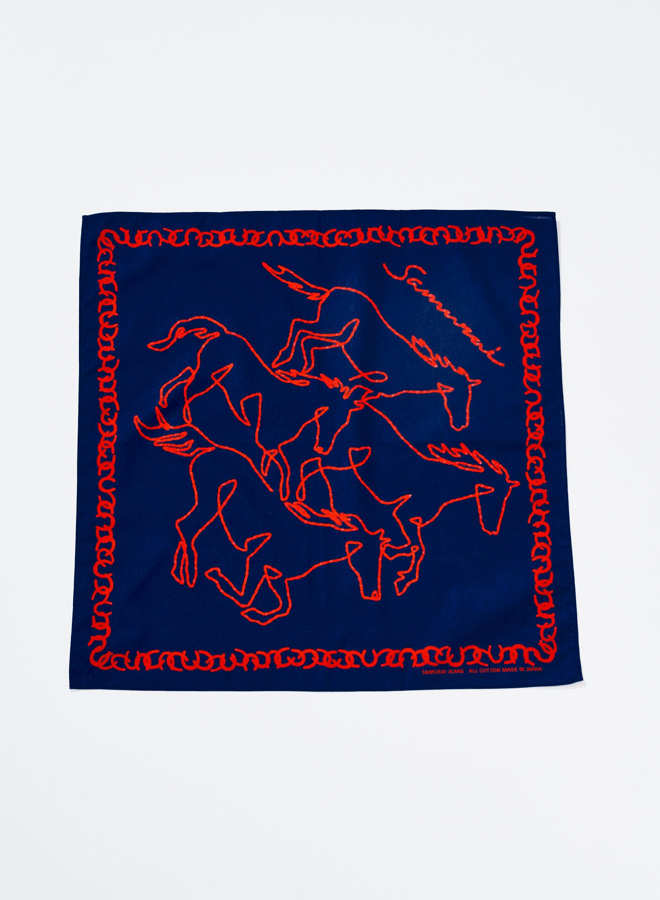 SJ-BANDANA-03 (Horse Motif Bandana)