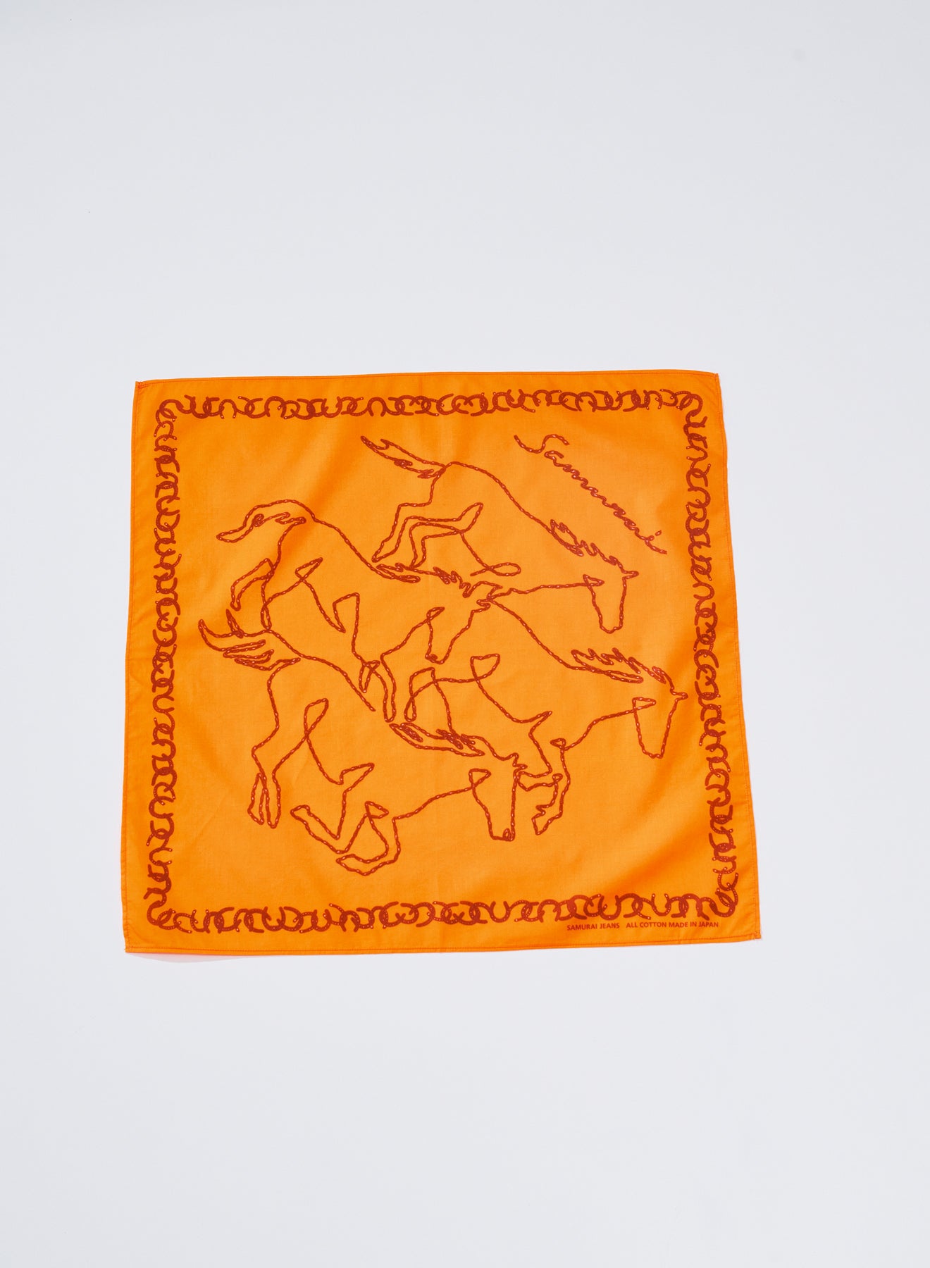 SJ-BANDANA-03 (Horse Motif Bandana)