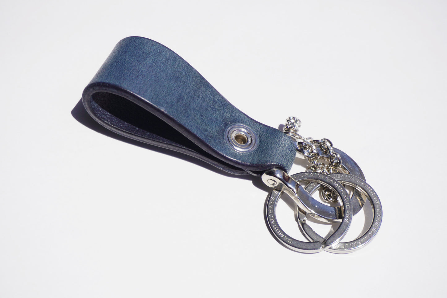 HPSK-01 大和染めレザーキーホルダー