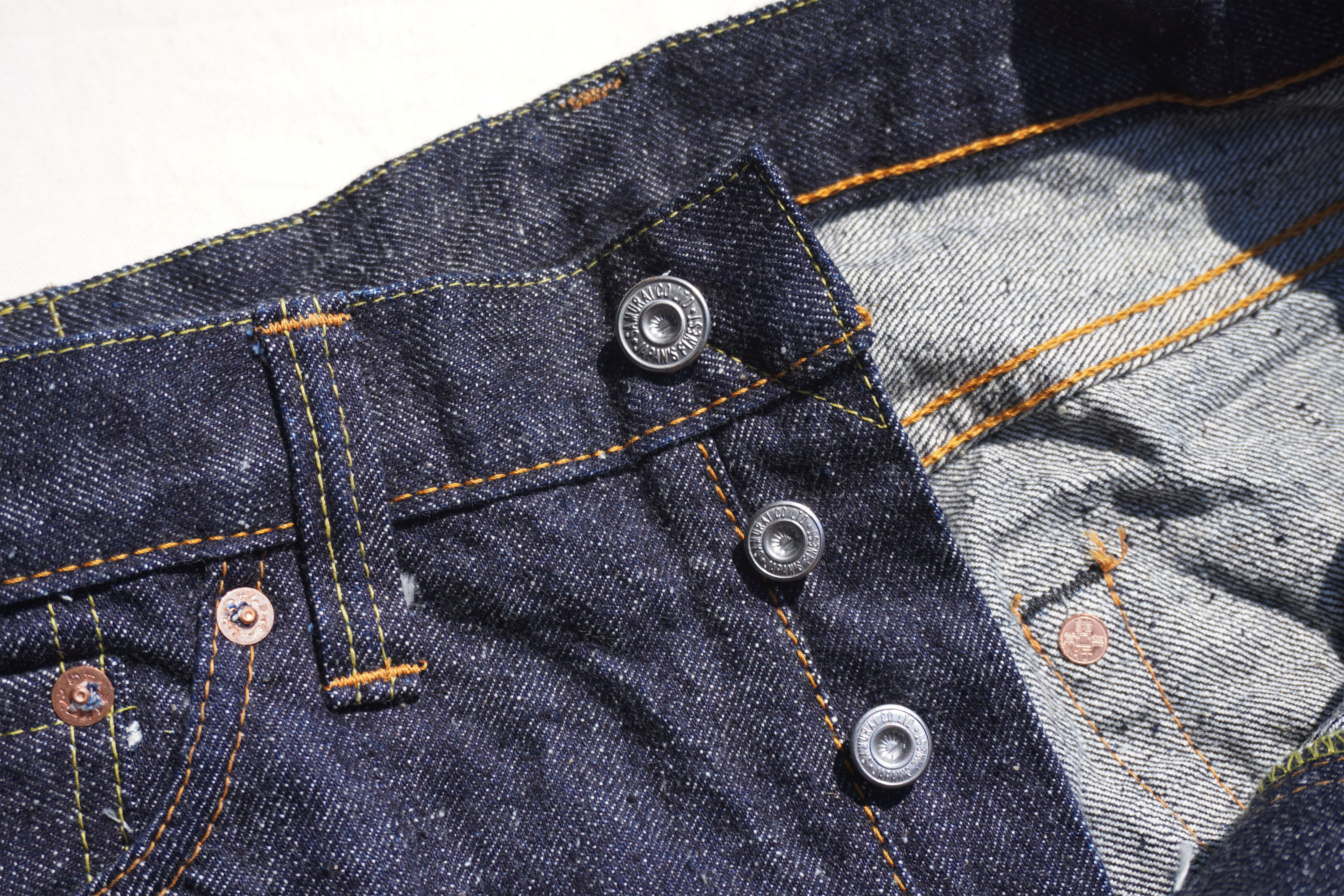 H0510XXII 15oz Regular Straight Jeans Headshop limited – SAMURAI