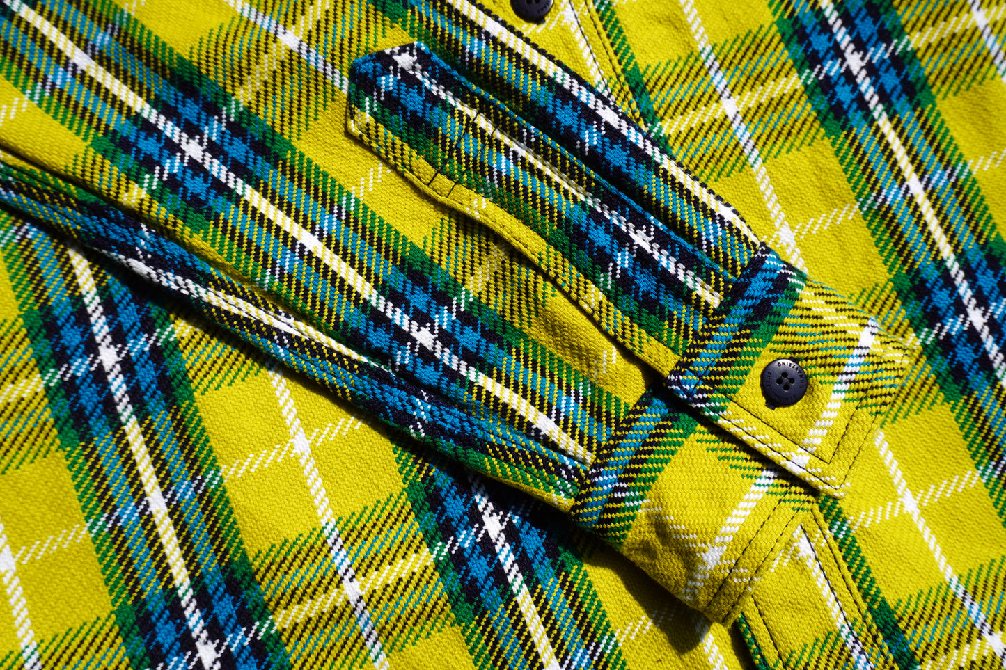 SIN24-02 Rope indigo heavy flannel work shirt