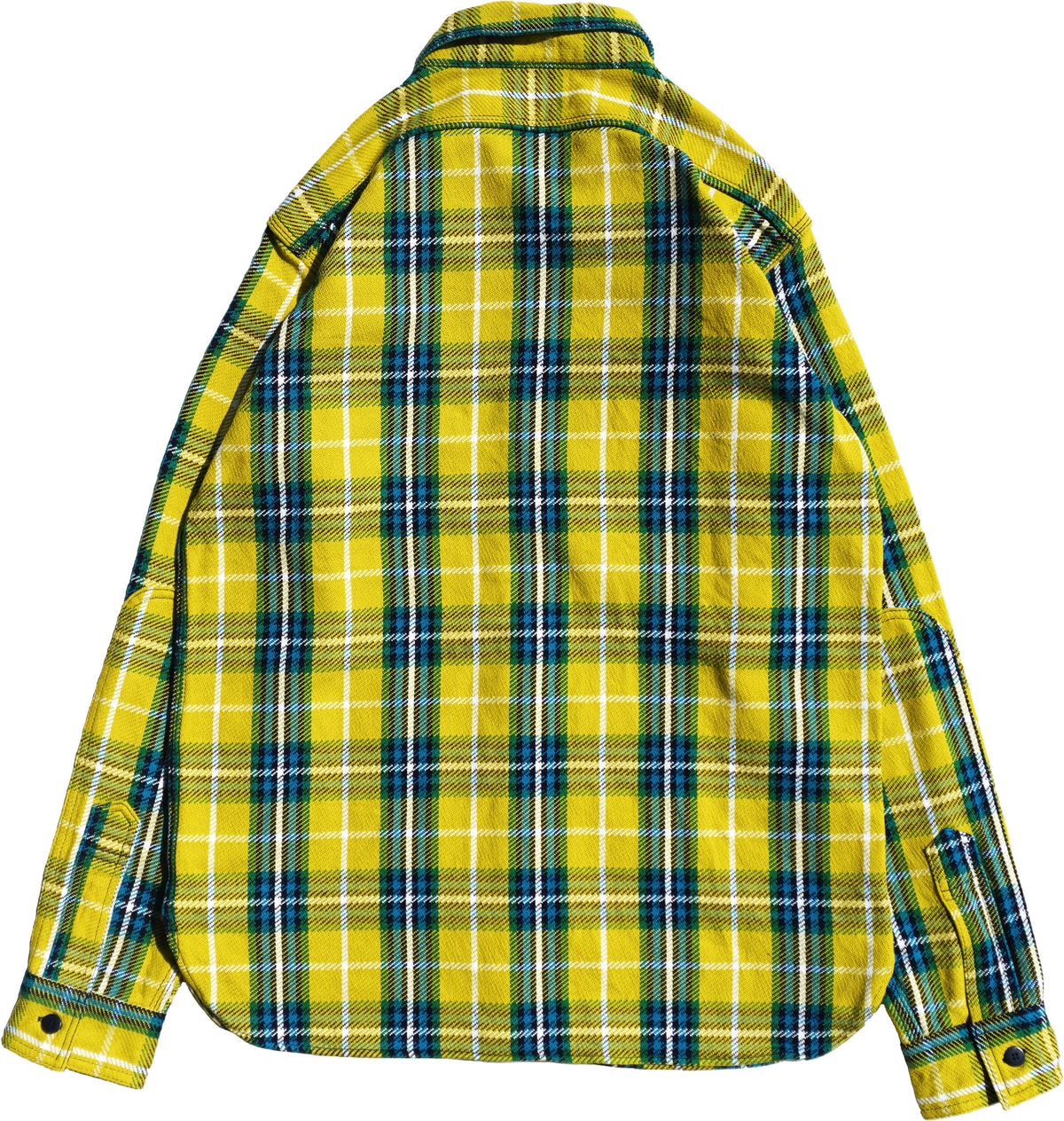 SIN24-02 Rope indigo heavy flannel work shirt | SAMURAI JEANS ONLINE STORE