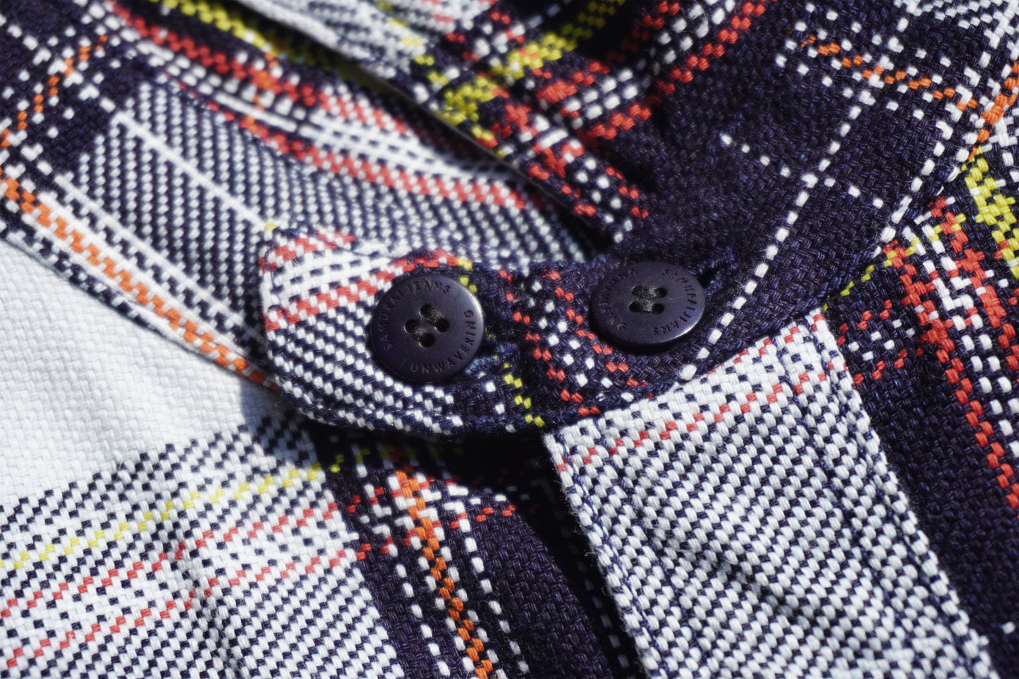 SIN24-02 Rope indigo heavy flannel work shirt