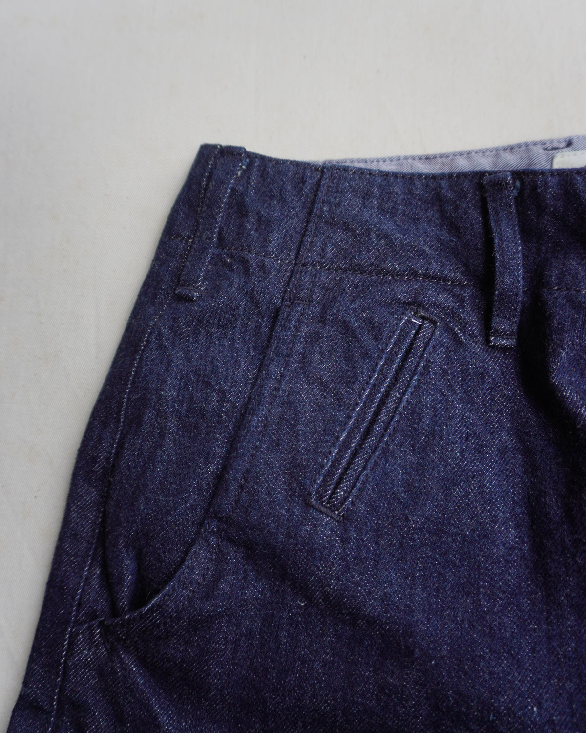 HJ48DP (Wide Denim Trousers)