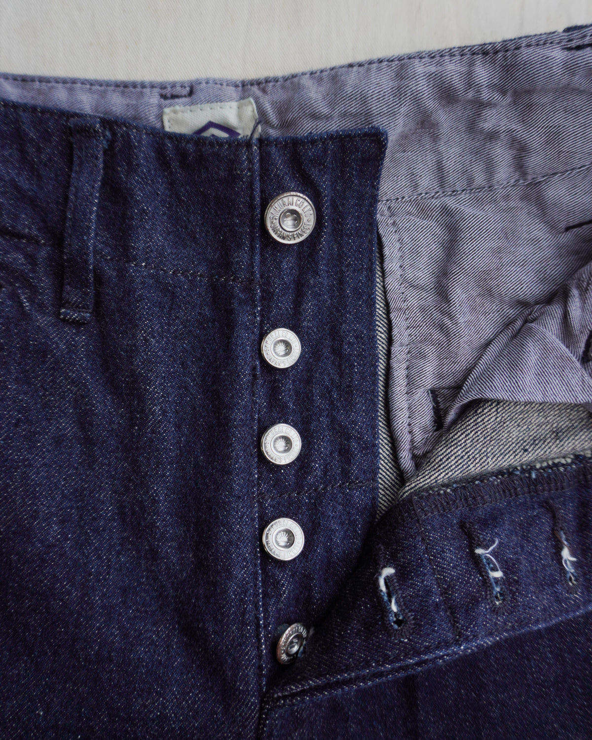 HJ48DP (Wide Denim Trousers)