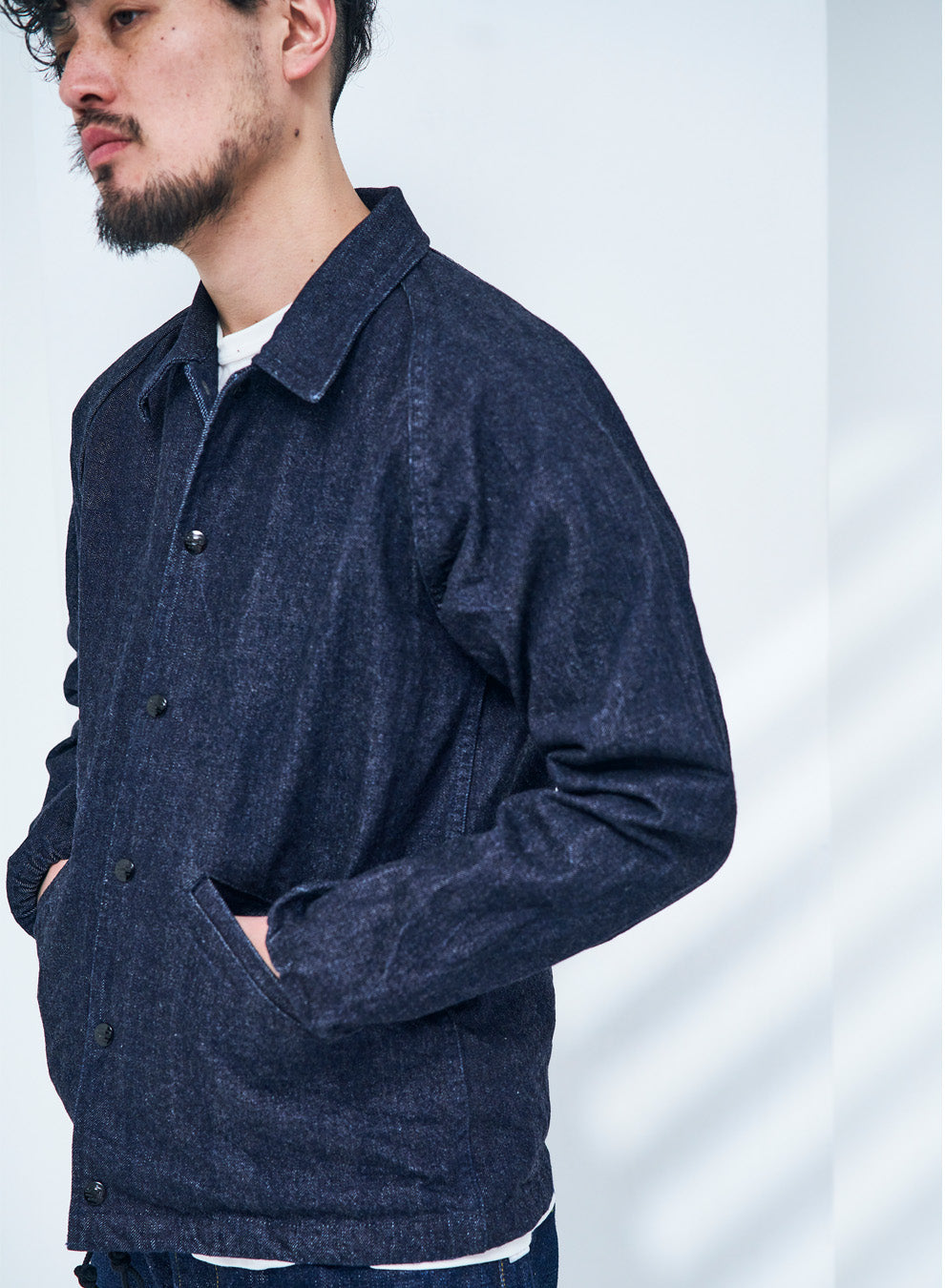 HJCJ-D15oz 15oz denim sports jacket