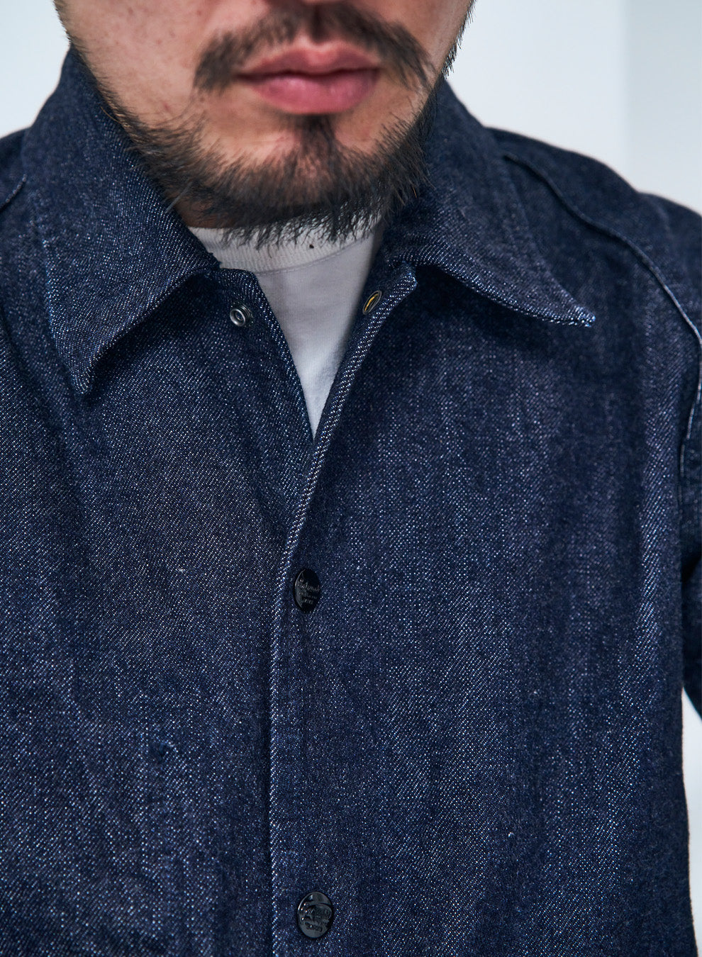 HJCJ-D15oz 15oz denim sports jacket