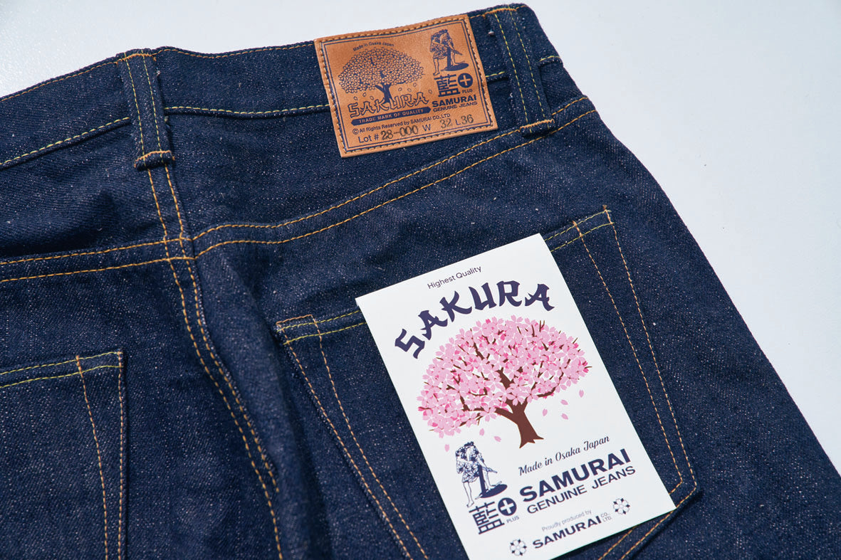 S500AX-SAKURA 18oz AI+ SAKURA SELVEDGE