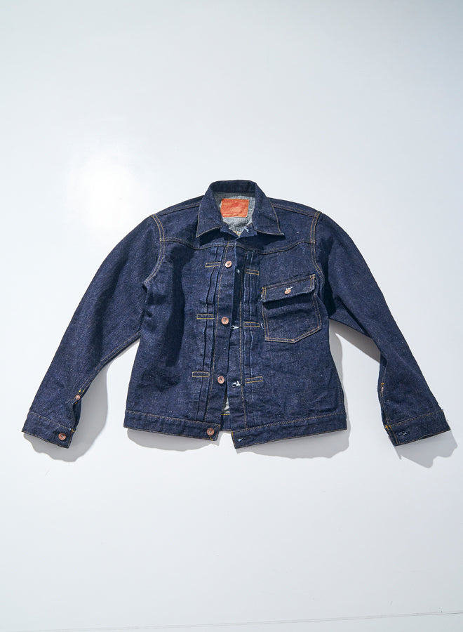 S556VX Zero+ Model Denim Jacket with T-BACK spec
